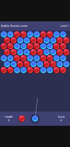 SimpleBubbleShooter - Screenshot 1