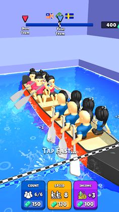 Boat Tug Of War - Screenshot 1