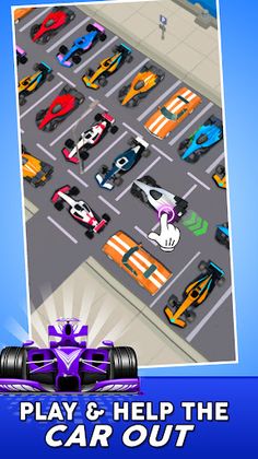 Big Brain Car Parking Jam Game - Screenshot 1
