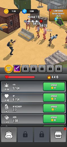 War Heroes: Idle RPG - Screenshot 1