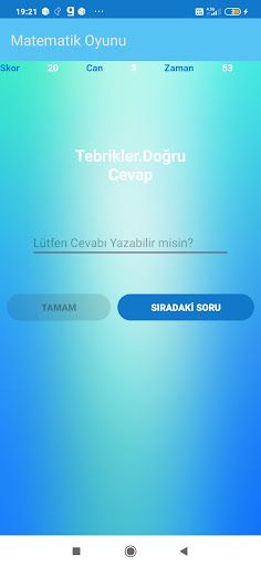 Matematik Oyunu - Screenshot 2