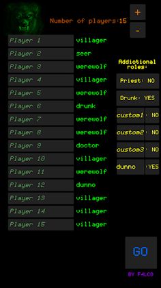 Werewolf Role Giver - Screenshot 3