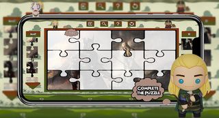 Lord of the Rings Puzzle - Screenshot 3