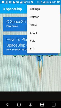 C SpaceShip - Screenshot 1