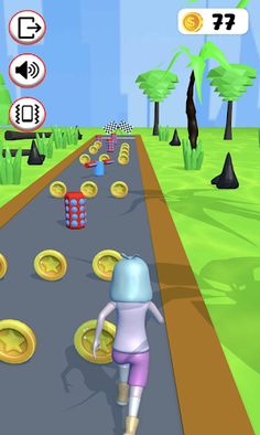 Money Rich Girl Runner - Screenshot 2