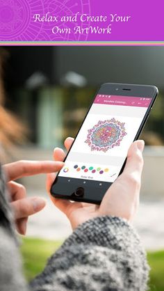 Mandala Coloring Book - Screenshot 1