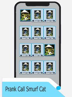 Fake Call Smurf Cat Game - Screenshot 3