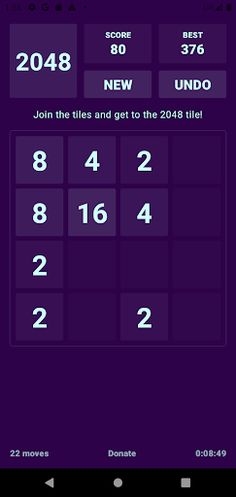 M2048 - Screenshot 2