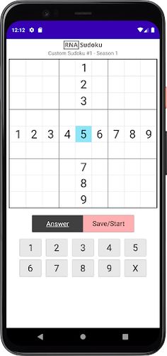 RNA Sudoku - Screenshot 4