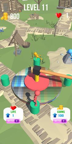 Super Jumper 3D Wipeout Game - Screenshot 1