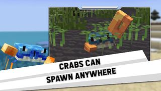 MCPE Crab Mobs Modpack - Screenshot 1