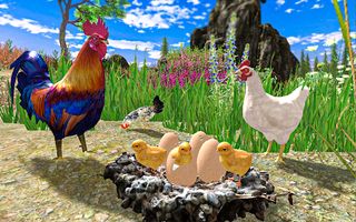 Kung fu Rooster Run Chicken 3D - Screenshot 2