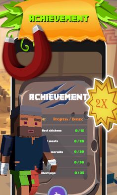 PixLand Run : Zombies Rush Gam - Screenshot 2