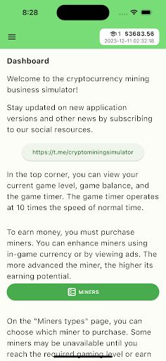 Crypto Mining Manager - Screenshot 1