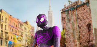 Purple spoder man - Screenshot 1