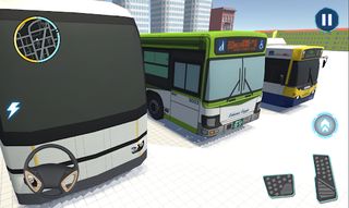 Bus driving simulator - Screenshot 1