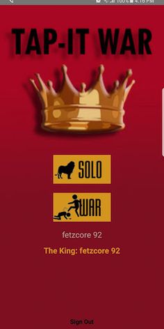 Tap It War - play a motion bas - Screenshot 2