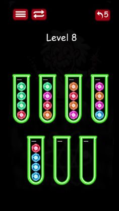 Fire Ball Sort - Brain Game - Screenshot 2