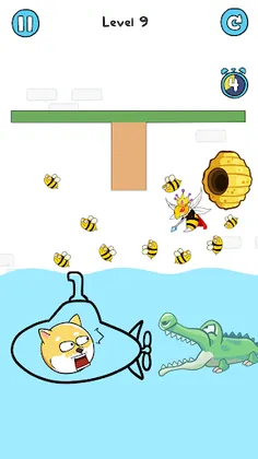 Doge Rescue: Draw To Save - Screenshot 1