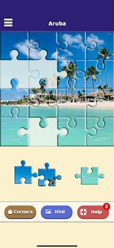 Aruba Sightseeing Puzzle - Screenshot 1