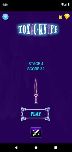 Toxic Knife : smash the moons - Screenshot 1