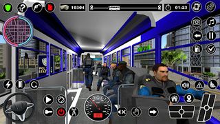 Police Bus Game: US Cops Coach - Screenshot 3