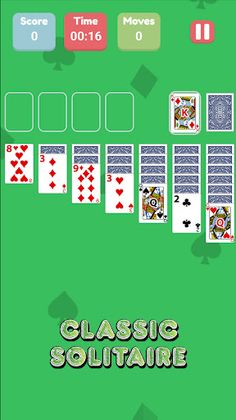 Classic Solitaire: Time, Score - Screenshot 4
