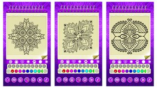 Mandala coloring book - Screenshot 1