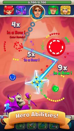 Hero Battle Ball - RPG Blast P - Screenshot 2