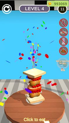 Tall Burger Runner - Screenshot 3