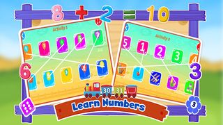 Basic Math Number Matching App - Screenshot 1