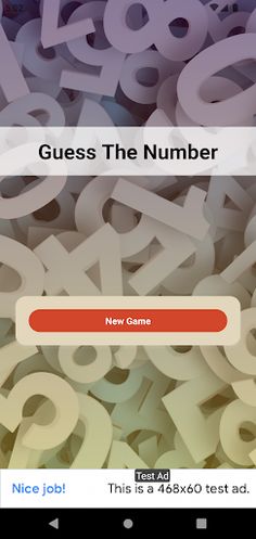 Guess The Number - Screenshot 1