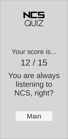 NCS QUIZ | House - Screenshot 2