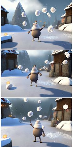Snowball Warriors: Snow Fight - Screenshot 2