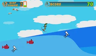 Kung Funny: Gigantor Surfer - Screenshot 1