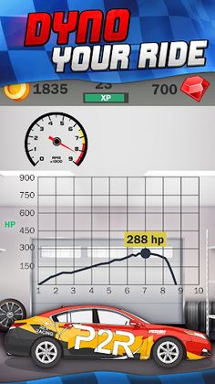P2R Power Rev Roll Racing Game - Screenshot 4