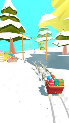 Santa Sled Runner - Screenshot 4