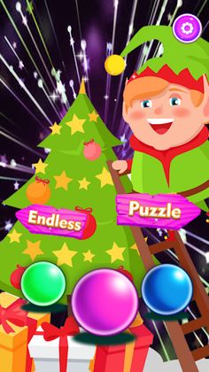 Christmas Bubble Shooter - Screenshot 2