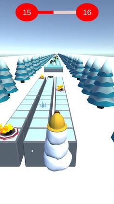 Snowman Ahead - Screenshot 1