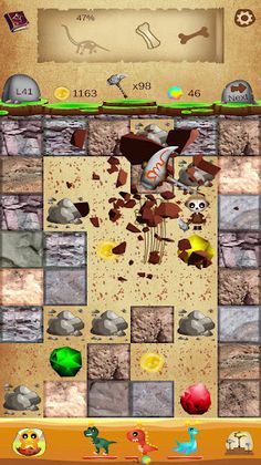 Dig Dig: Smash & find fossils - Screenshot 2
