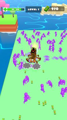 Spider Train - Zombie Attack - Screenshot 2