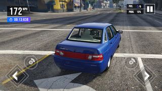 VAZ 2110 Russian Car Driving - Screenshot 3