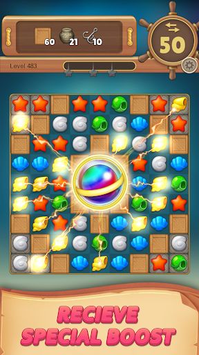 Ocean Hunter : Match 3 Puzzle - Screenshot 2