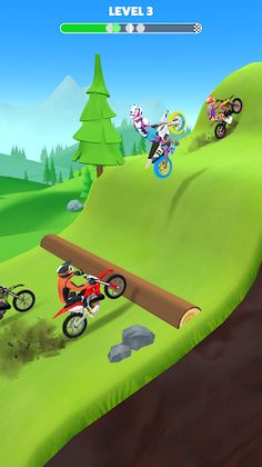 Moto Hill Climb - Screenshot 1