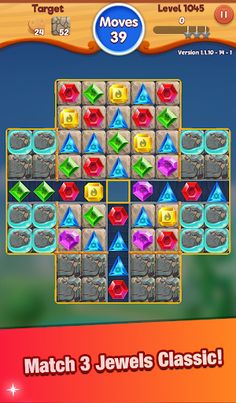 Jewels Crush : Match-3 - Screenshot 3