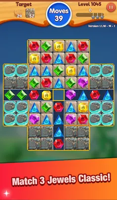 Jewels Crush : Match-3 - Screenshot 3