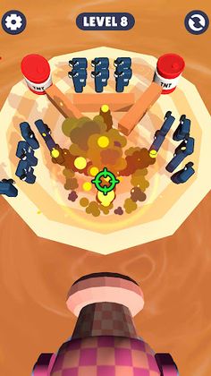 Happy Cannon Number 3D - Screenshot 2