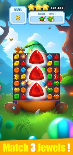 GemGlide: Match 3 Odyssey - Screenshot 3