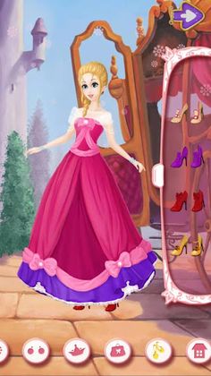 Cinderella Dress Up -- Fashion - Screenshot 2