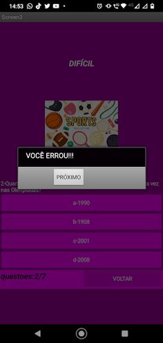 QUIZZ Sport - Screenshot 2